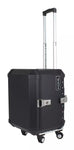 BAUL TRASERO MOTOCICLETA KOHL TROLLEY TLLYA58.1 ALUMINIO NEGRO 58 LTS