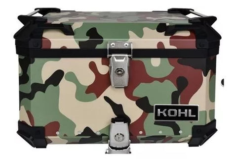 BAUL TRASERO MOTOCICLETA KOHL CAMUFLAJE 50 LTS