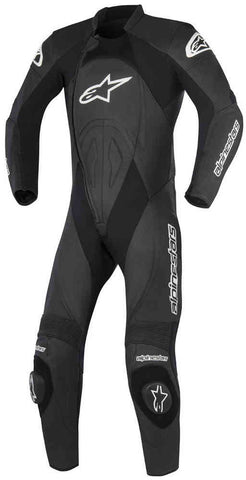 TRAJE COMPLETO DE PIEL ORBITER NEGRO