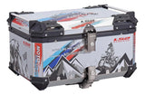 BAUL TRASERO MOTOCICLETA LS2 SG65 ALUMINIO 65 LTS