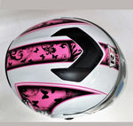 CASCO ABATIBLE R7 RACING MD-903 DOBLE MICA BCO/ROS