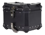 BAUL TRASERO MOTOCICLETA LS2 B35 ALUMINIO NEGRO 35 LTS