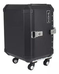BAUL TRASERO MOTOCICLETA KOHL TROLLEY TLLYA58.1 ALUMINIO NEGRO 58 LTS