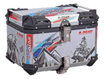 BAUL TRASERO MOTOCICLETA LS2 SG55 ALUMINIO 55 LTS