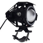 FARO DELAN AUXILIAR LED NEGRO ALTA/BAJA/STROBO /OJO ANGEL AZUL/ANGEL DEMON PROMOTO