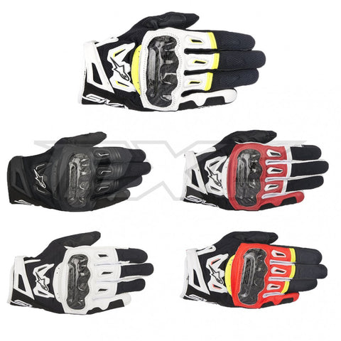 GUANTES TEXTIL/PIEL CON CARBONO SMX-2 AC V2