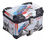 BAUL TRASERO MOTOCICLETA LS2 SG55 ALUMINIO 55 LTS