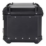 BAUL TRASERO MOTOCICLETA LS2 B55 ALUMINIO NEGRO 55 LTS