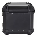 BAUL TRASERO MOTOCICLETA LS2 B55 ALUMINIO NEGRO 55 LTS