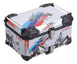 BAUL TRASERO MOTOCICLETA LS2 SG65 ALUMINIO 65 LTS