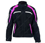 Chamarra Brescia Negro/Rosa TUONO7