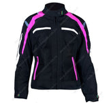 Chamarra Brescia Negro/Rosa TUONO7