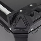 BAUL TRASERO MOTOCICLETA LS2 B45 ALUMINIO NEGRO 45 LTS