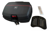 BAUL TRASERO MOTOCICLETA R7 RACING NEGRO PLASTICO 45 LTS