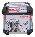 BAUL TRASERO MOTOCICLETA LS2 SG55 ALUMINIO 55 LTS