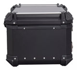 BAUL TRASERO MOTOCICLETA LS2 B65 ALUMINIO NEGRO 65 LTS