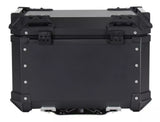 BAUL TRASERO MOTOCICLETA LS2 B55 ALUMINIO NEGRO 55 LTS