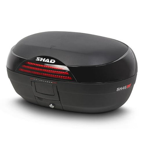 BAUL TRASERO MOTOCICLETA SHAD SH46 D0B46200 NEGRO