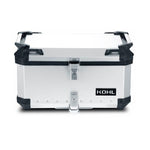 BAUL TRASERO MOTOCICLETA KOHL KH3A.3 ALUMINIO 60 LTS