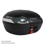 BAUL TRASERO MOTOCICLETA KOHL NGO/CARBON C/CONTROL APERTURA ELECTRICO 48 LTS