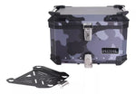 BAUL TRASERO MOTOCICLETA KOHL KH5N ALUMINIO NGO/GRS/CAMO 50 LTS