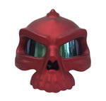 CASCO SKULL ROJO MATE R7