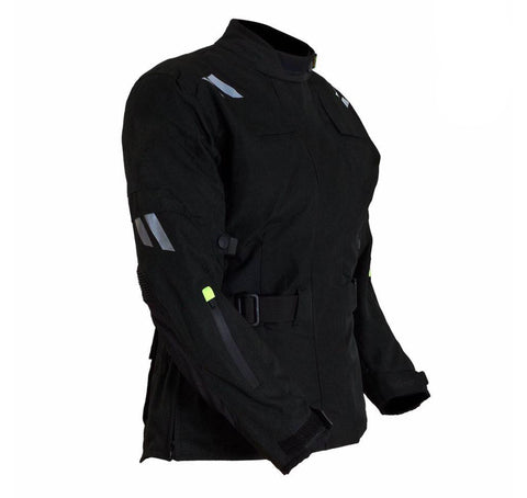 Chamarra Asis Negro/Amarillo TUONO7