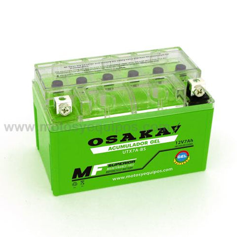 OSAKA GEL  UTX7A-BS (YTX7A-BS)