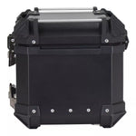 BAUL TRASERO MOTOCICLETA LS2 B35 ALUMINIO NEGRO 35 LTS