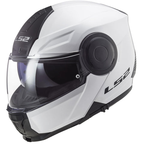 CASCO ABATIBLE LS2 SCOPE SOLID BLANCO FF902
