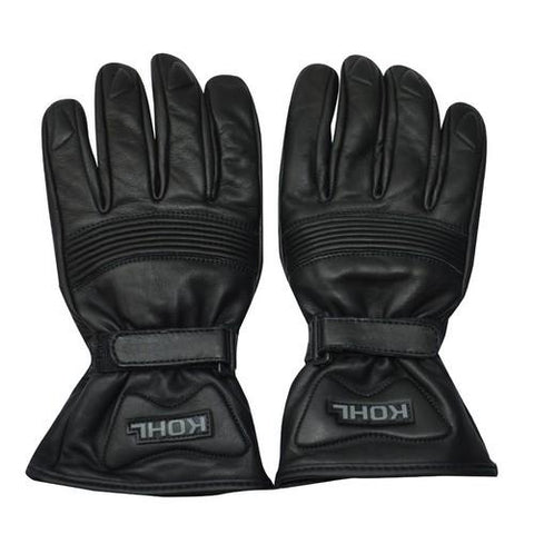GUANTES  KOHL-178 NEGRO PIEL KOHL