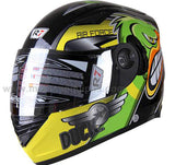 CASCO CERRADO R7 RACING FF830 DOBLE MICA ECE22.05  MICA IRIDIUM