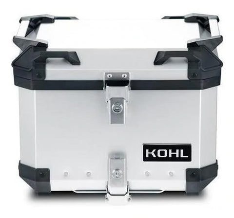 BAUL TRASERO MOTOCICLETA KOHL KH1A.3 ALUMINIO 40 LTS