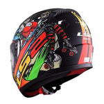 CASCO CERRADO LS2 RAPID FEISTY NGO/MATE FF353