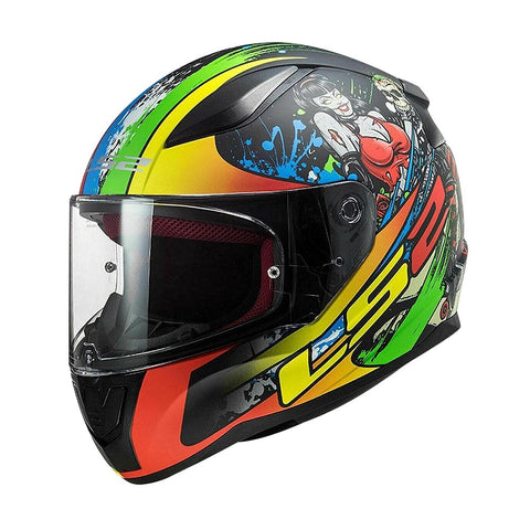 CASCO CERRADO LS2 RAPID FEISTY NGO/MATE FF353