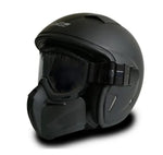 Casco Abierto LS2 Brutus Solid Negro Mate OF539