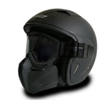 Casco Abierto LS2 Brutus Solid Negro Mate OF539