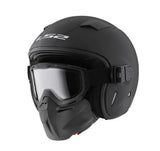 Casco Abierto LS2 Brutus Solid Negro Mate OF539