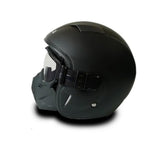 Casco Abierto LS2 Brutus Solid Negro Mate OF539