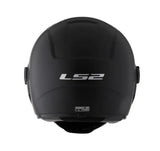 Casco Abierto LS2 Brutus Solid Negro Mate OF539