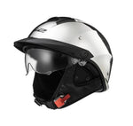 Casco Abierto LS2 Of590 Rebellion Chrome