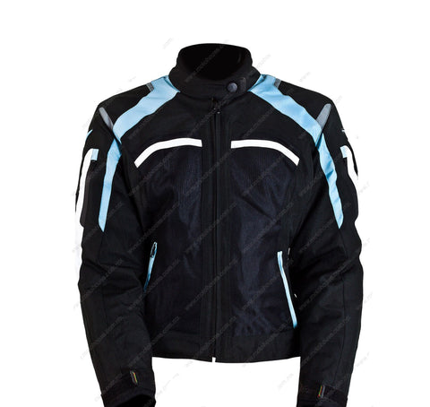 Chamarra Brescia Negro/Azul TUONO7