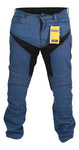 PANTALON VIAJERO KOHL AZUL KOHL-933 MEZCLILLA KEVLAR