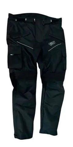 PANTALON VIAJERO R7 RACING NEGRO R7-609 TEXTIL