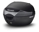 BAUL TRASERO MOTO SHAD SH33 D0B33200 NEGRO