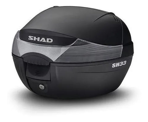 BAUL TRASERO MOTO SHAD SH33 D0B33200 NEGRO