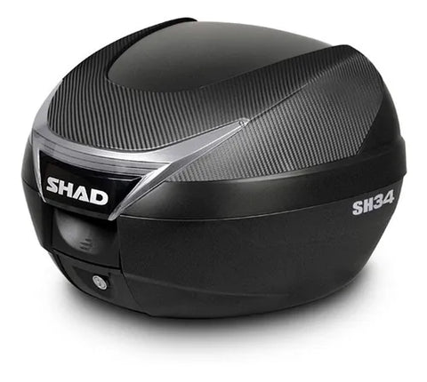 BAUL TRASERO MOTO SHAD SH34 CARBONO