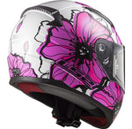 CASCO CERRADO LS2 RAPID POPPIES L BCO/ROSA FF353