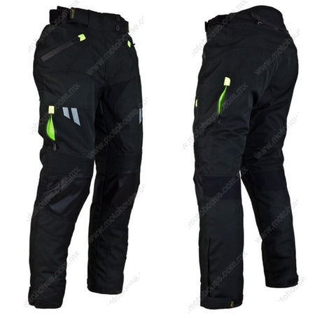 Pantalon Andria Negro/Amarillo TUONO7