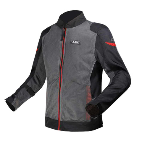 CHAMARRA DEPORTIVA LS2 GRS/NGO/ROJ AIRY EVO TEXTIL